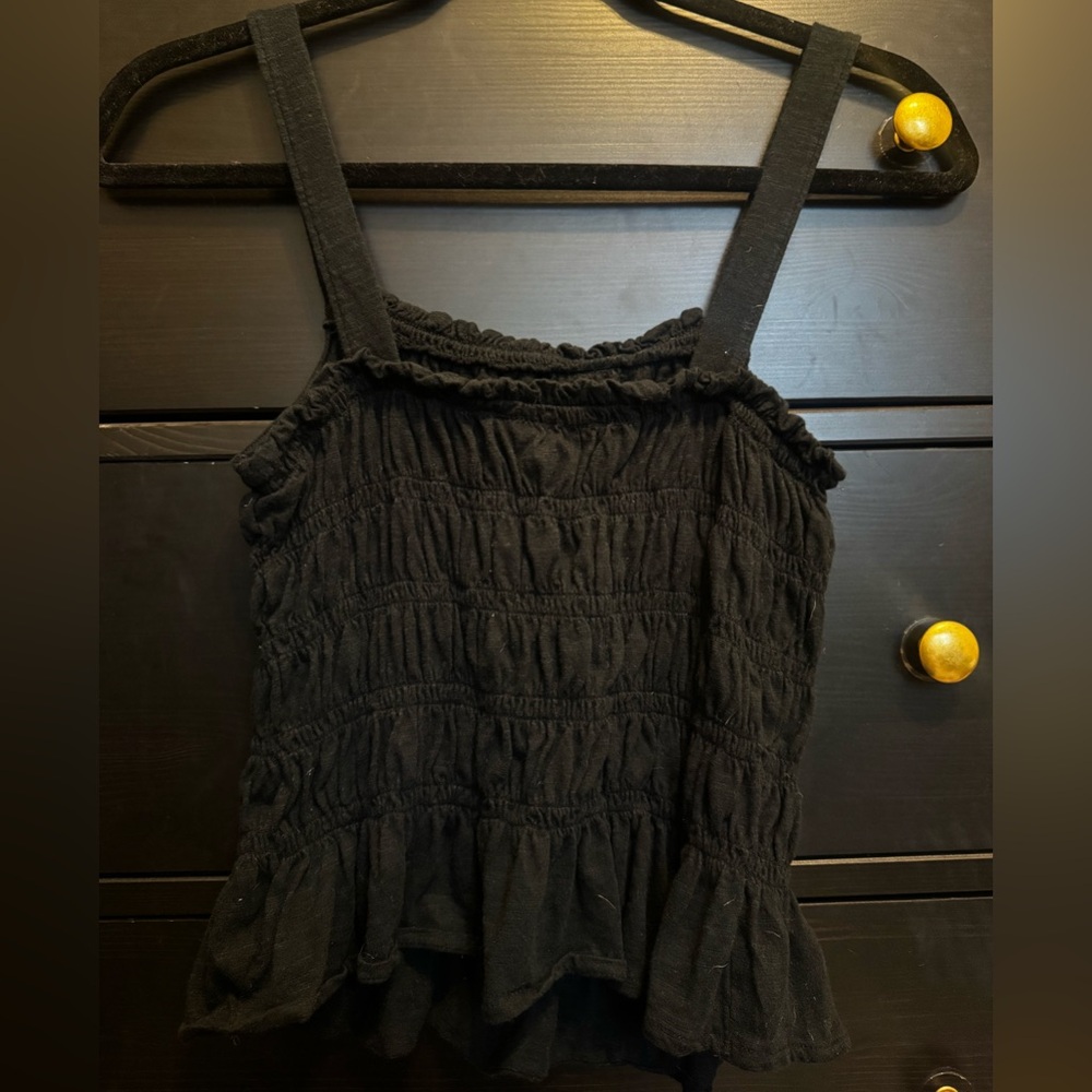 Universal Thread Black Textured Tank Top - Picture 3 of 3